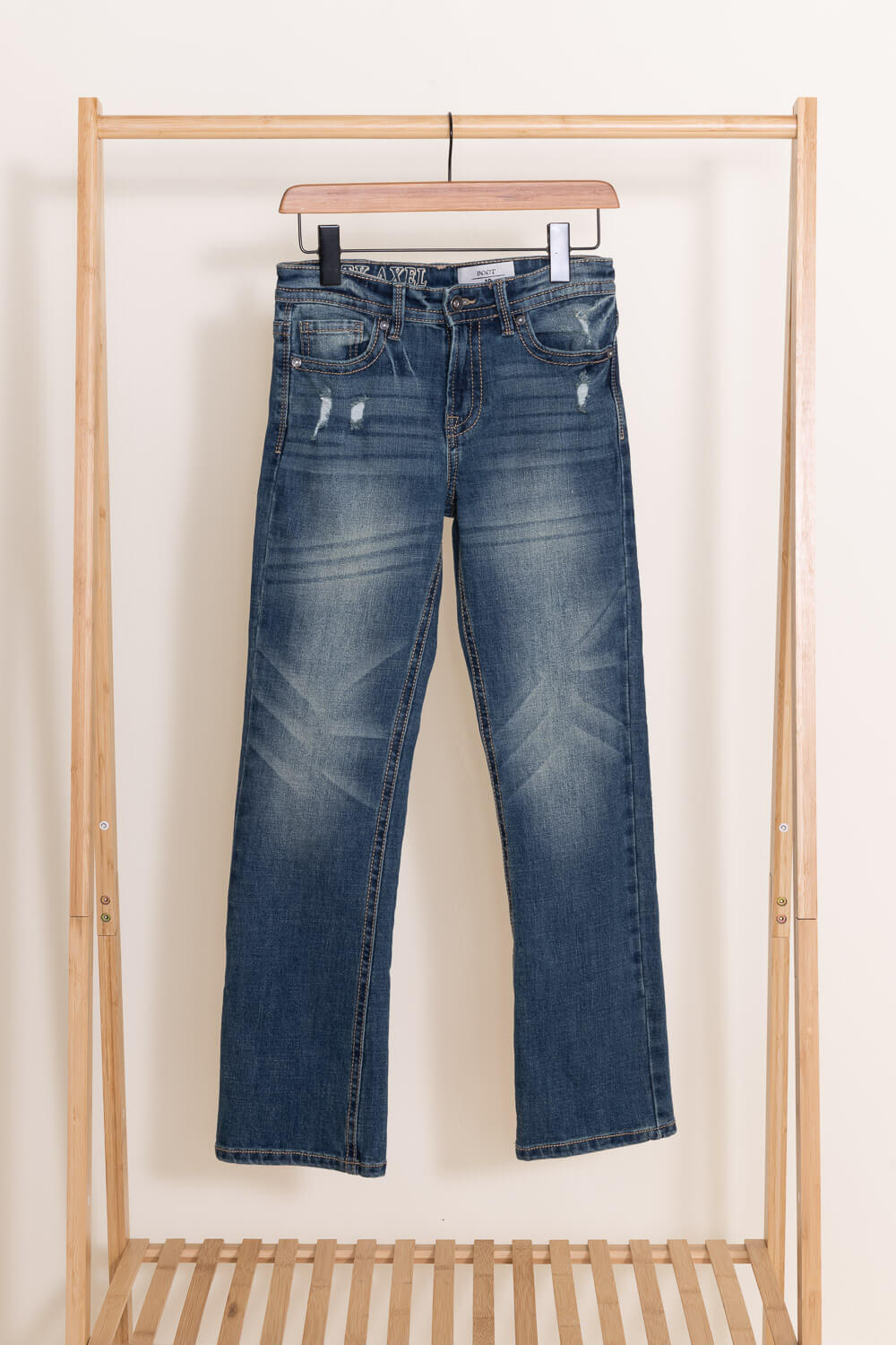 Boys' straight-leg & high waisted jeans in spandex , compare prices and buy  online